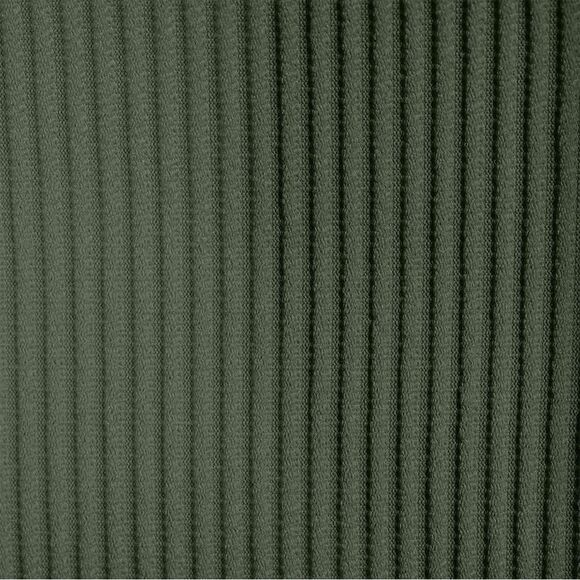 Land's End High waisted swim bottom Rich Olive green Ottoman ribbed various size - Picture 4 of 5